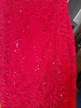 Vestido largo fiesta lentejuelas