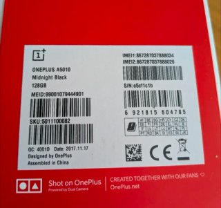 OnePlus 5T Negro