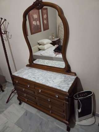 Conjunto dormitorio madera completo