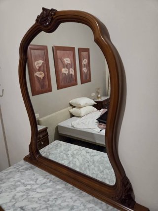 Conjunto dormitorio madera completo