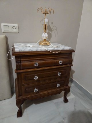 Conjunto dormitorio madera completo