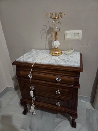 Conjunto dormitorio madera completo