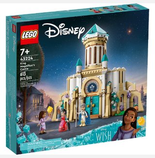 LEGO Disney 43224 Castelo do Rei Magnífico