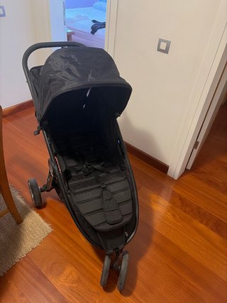 Silla de bebé negra