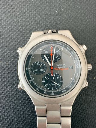 Orologio Seiko Cronografo Quarzo Uomo
