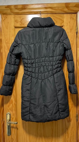 Abrigo Acolchado Negro Vero Moda