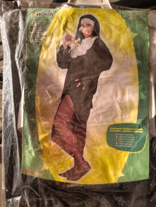 Disfraz de Monja Unisex Talla Única