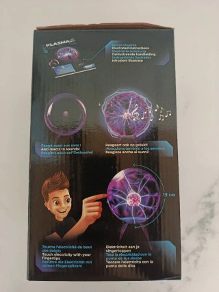 Lámpara Plasma Buki Ciencia 14+