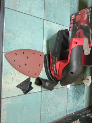 Lijadora Einhell 18V Akku-Multischleifer