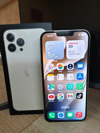 iPhone 13 Pro Max 128GB Plata