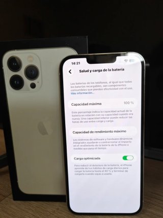iPhone 13 Pro Max 128GB Plata