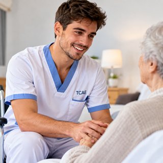 TCAE y profesional sociosanitario con experiencia