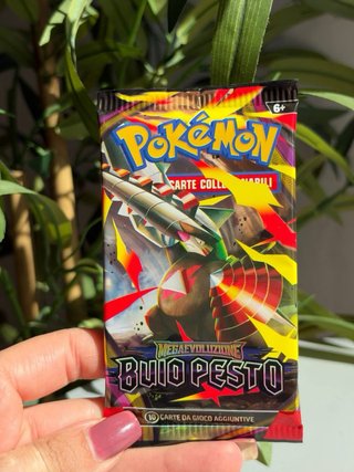 Bustina Pokémon Megaevoluzione Buio Pesto a