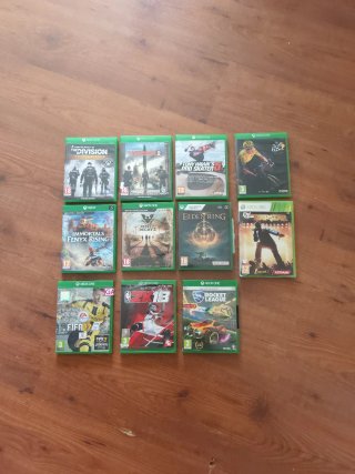 Lote de 11 Videojuegos para Xbox