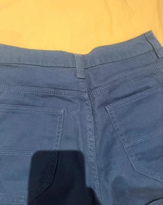Pantalón corto azul mujer