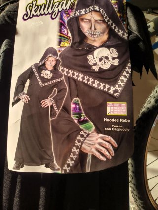 Disfraz de Túnica con Capucha Skullzar