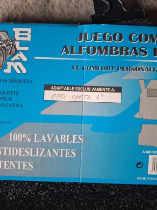 OPEL CORSA D juego de alfombrillas