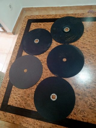 Lote de 5 disco de corte 230mm
