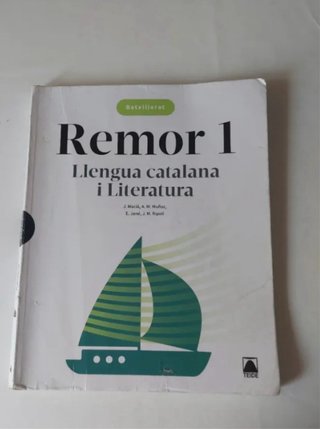 1 llibre bachillerat Llengua catalana i Literatura