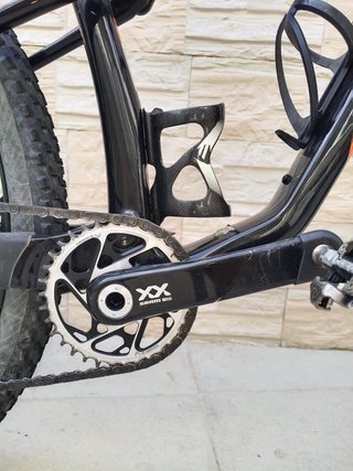 Bicicleta MTB KTM Scarp Carbono, llantas carbono.