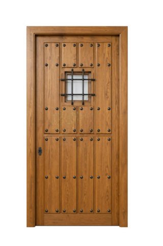 Puerta Rústica Madera Maciza