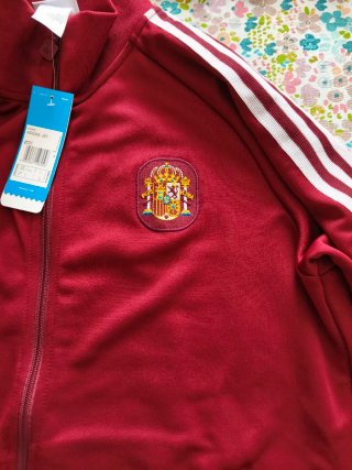 Chándal Adidas España Retro Rojo Talla L Original