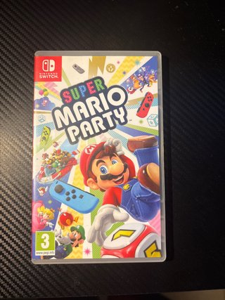 Caja Vacía Super Mario Party Nintendo Switch