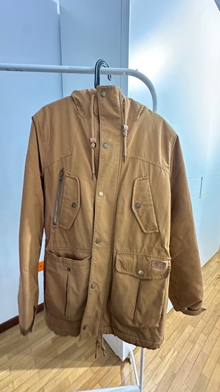Parka Volcom Larga Color Camel