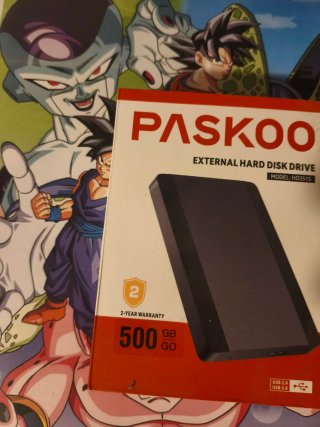 Disco Duro Externo Paskoo 500GB