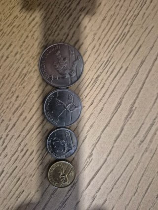 Conjunto de Moedas de Escudos Portugueses