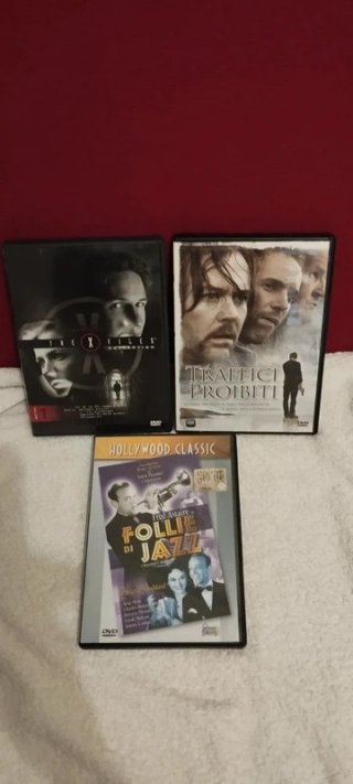 Lotto 3 DVD: X-Files, Traffici Proibiti, Follie
