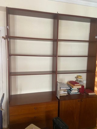 Estantería modular madera salón/comedor