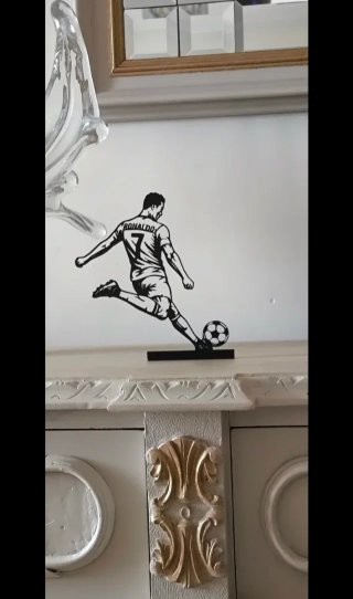 Silhueta Decorativa Cristiano Ronaldo