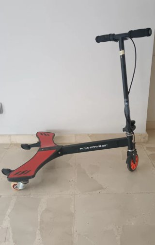 Patinete 3 ruedas Powering más 1 sencillo