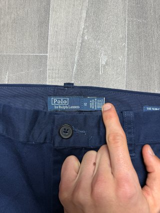 Pantaloni Ralph Lauren Chino Slim Blu Taglia 12