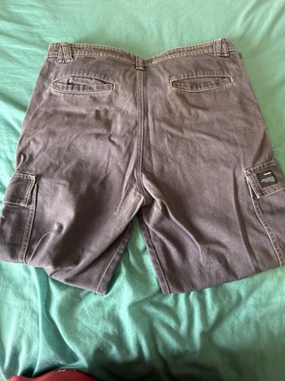 Pantalon cargo azul