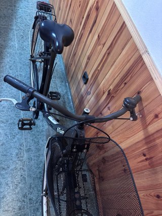 Bicicleta de Paseo Btwin Gris oscuro