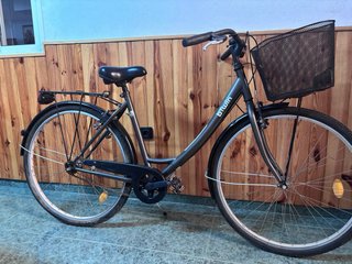 Bicicleta de Paseo Btwin Gris oscuro