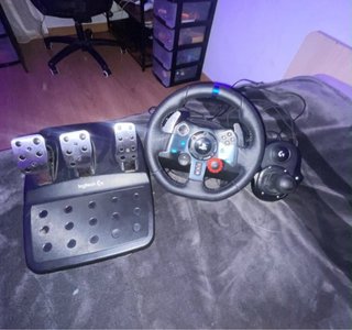 Volante Logitech G29 + Pedales + Palanca