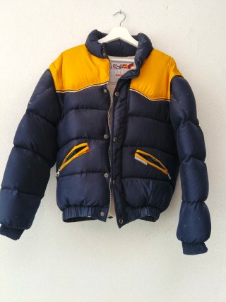 Plumífero Pulpon Azul y Amarillo