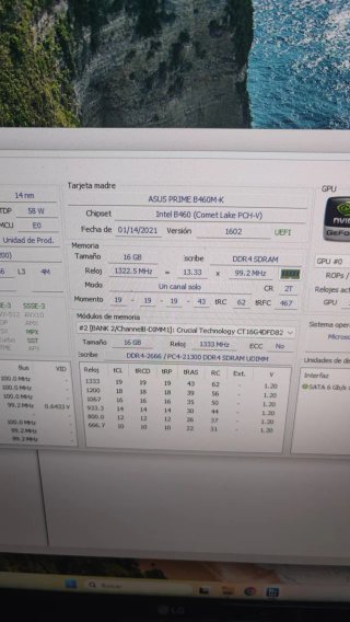 PC G6405 | GT1030 2GB | 16GB RAM | SSD