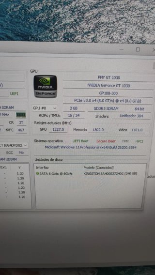 PC G6405 | GT1030 2GB | 16GB RAM | SSD