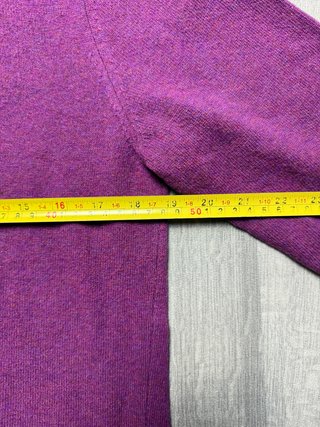 Maglione Lana Merino Made in Italy S Viola