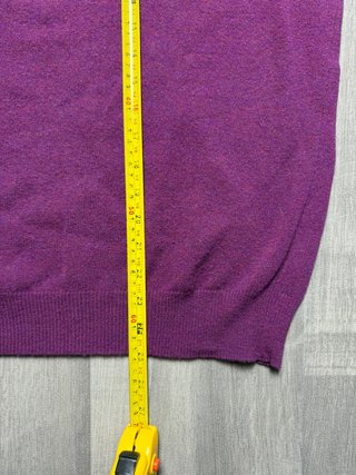 Maglione Lana Merino Made in Italy S Viola