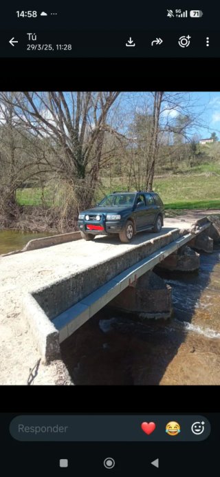 Opel Frontera 2003.UNICO PROPIETARIO.110.000 KM