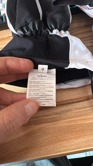 Guantes de Esquí y Snowboard UNIGEAR Talla 9
