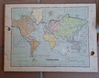 Colección de Puzzles Mapamundi Antiguos