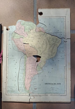 Colección de Puzzles Mapamundi Antiguos