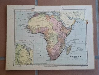 Colección de Puzzles Mapamundi Antiguos