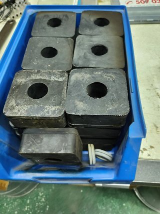 Soportes antivibración metálicos
